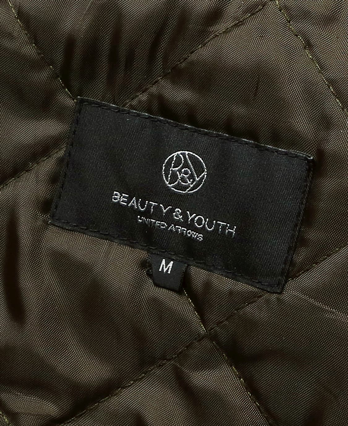 뷰티 앤 유스 [Beauty & Youth] 다크 카키 클래식 퀼팅 자켓 상품이미지7