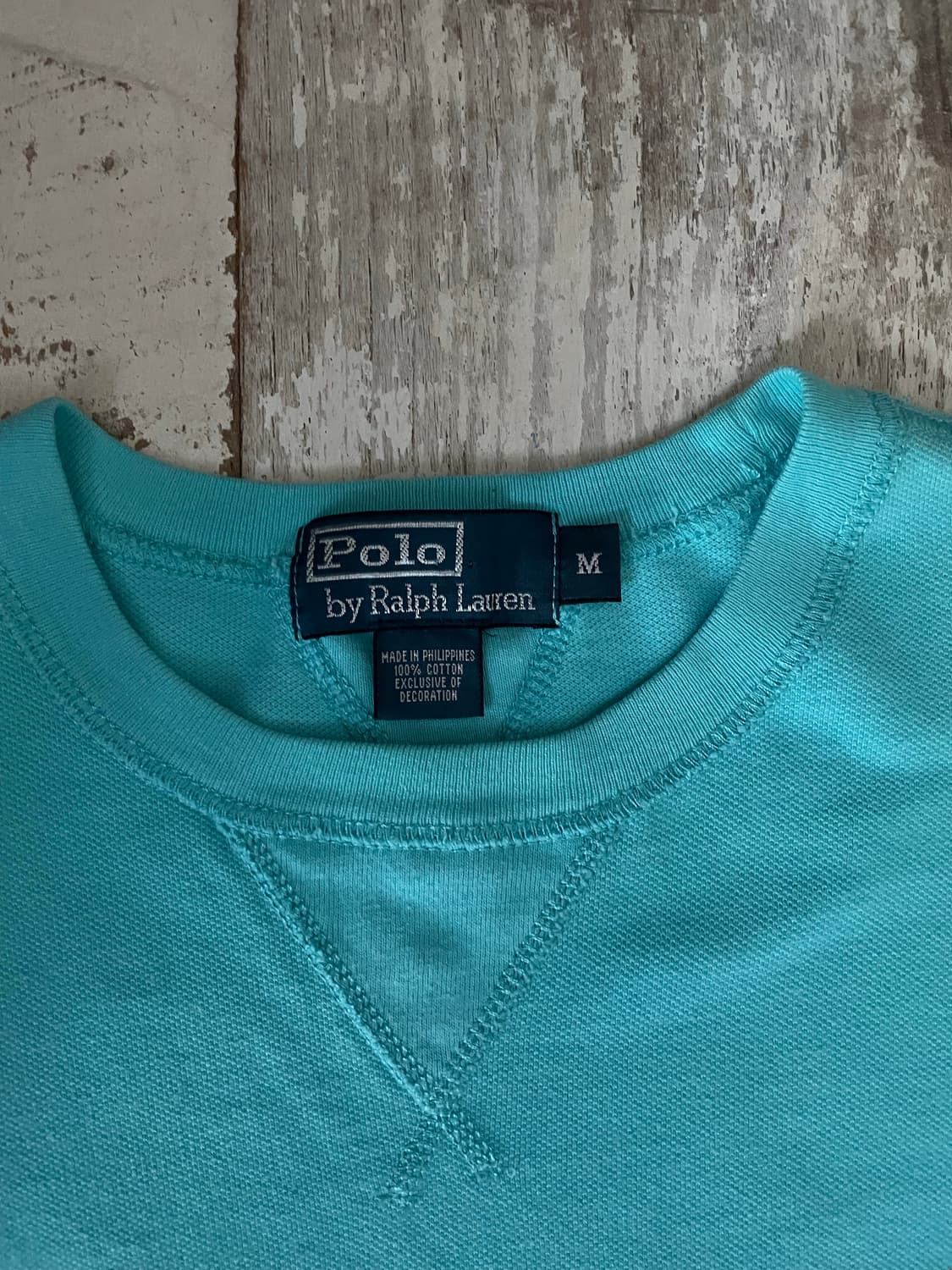 Polo Ralph Lauren Turquoise Cotton Crewn 상품이미지4