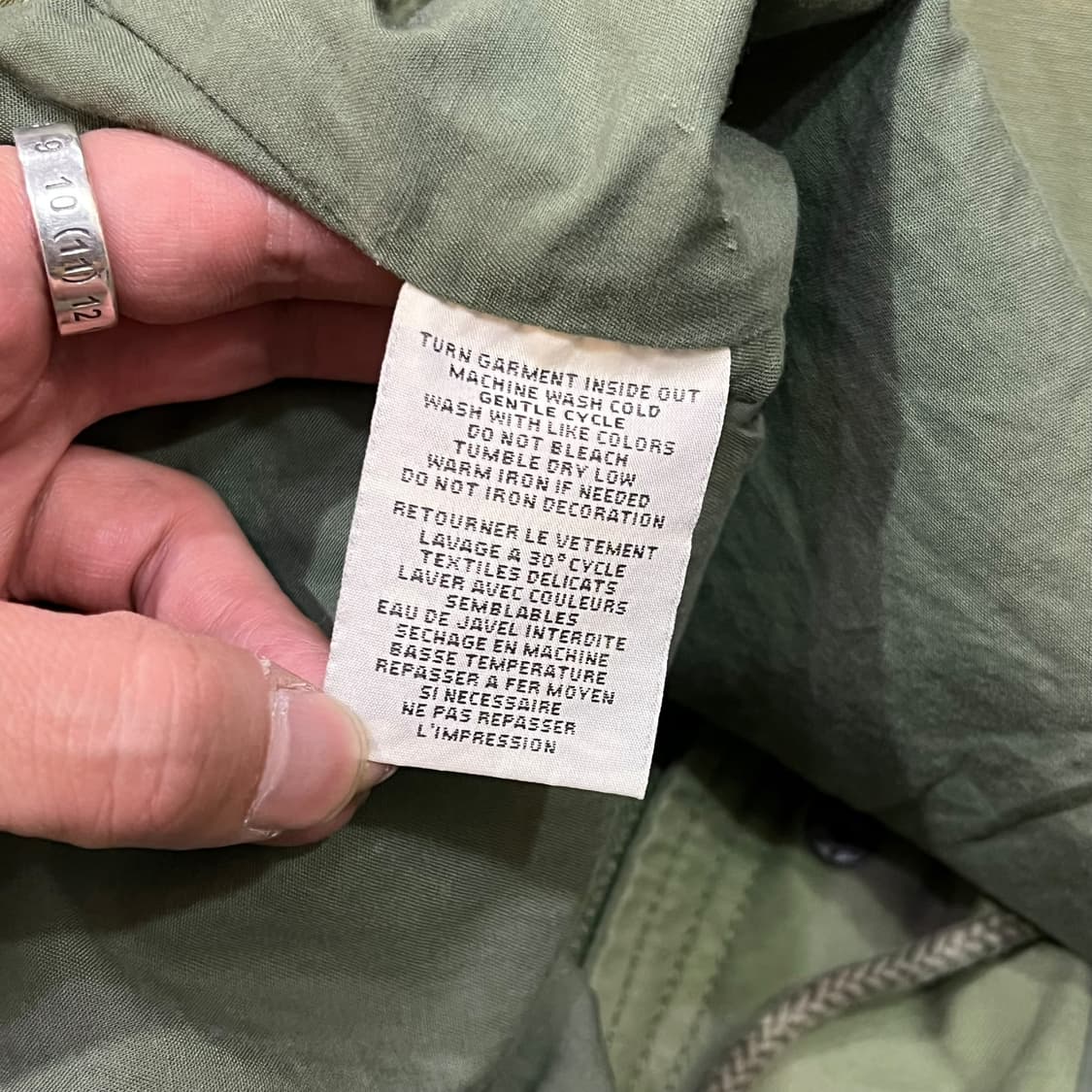 데님앤서플라이 랄프로렌 데님패치 워크자켓 y14252 상품이미지9