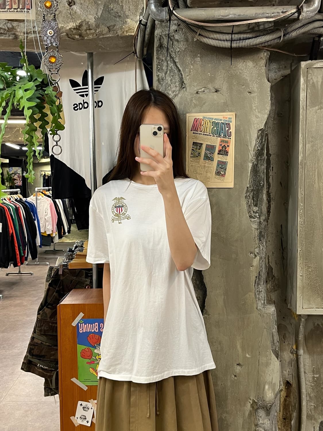 폴로 랄프로렌 반팔티 화이트 L #csz794 상품이미지2
