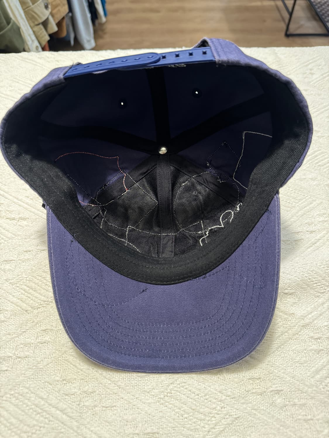 슈프림 패치스 6-패널 네이비 - 25SS 상품이미지4