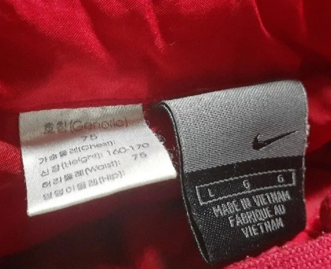 나이키 올드스쿨 우먼스 패딩 트레이닝 세트 상의 90, 팬츠 29인치 상품이미지7