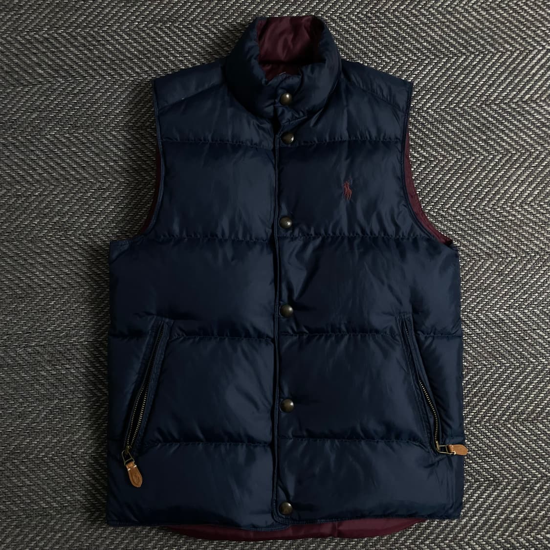 폴로 랄프로렌 포니 로고 양면 다운 베스트y 3478 상품이미지2