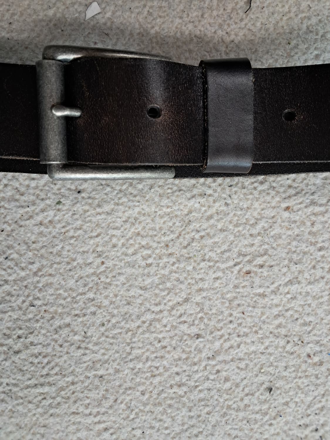 빈티지 통가죽벨트 상품이미지2