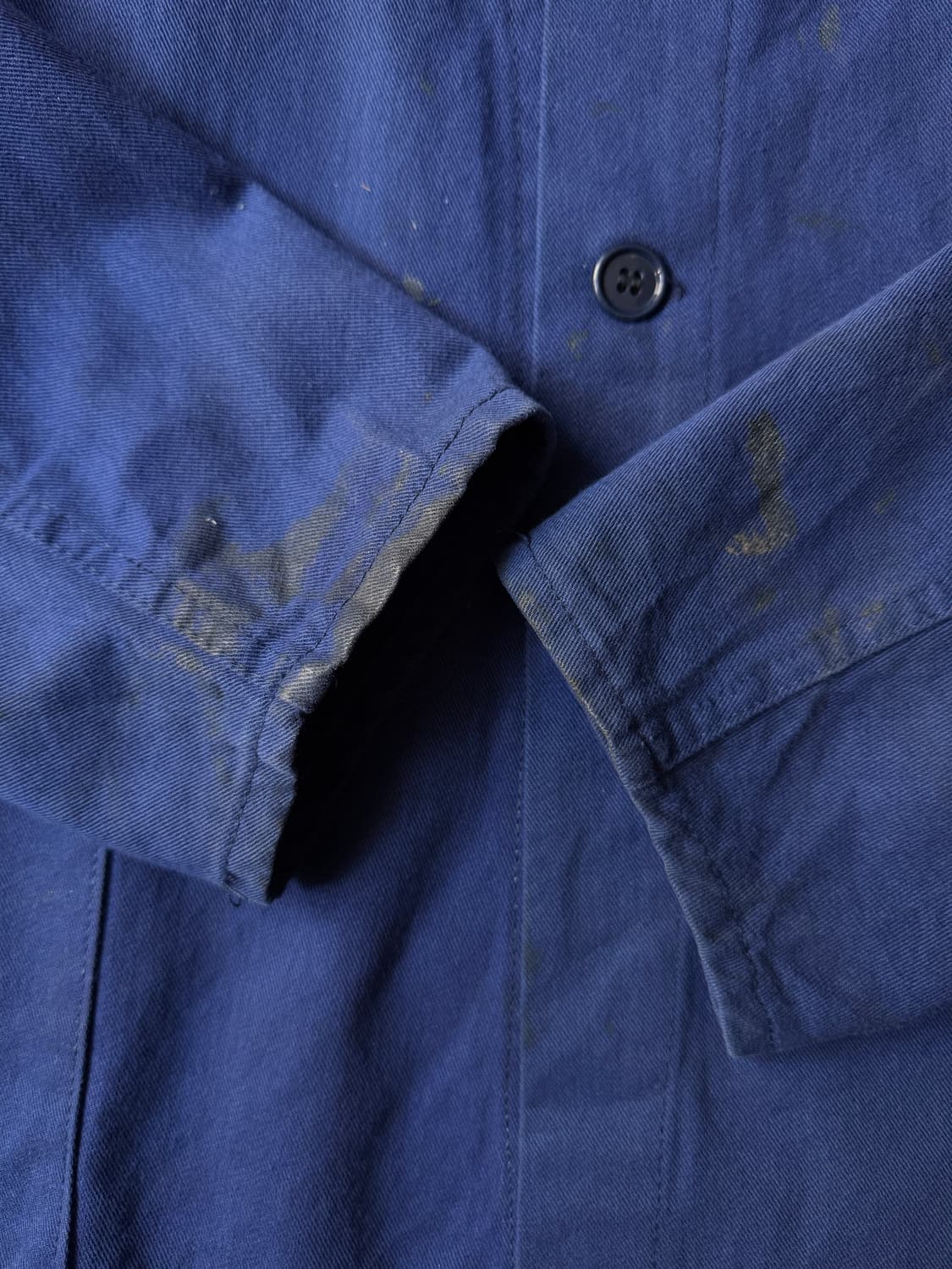 [2XL]빈티지 더티워싱 배드포드 타입 프렌치 워크 자켓 상품이미지6