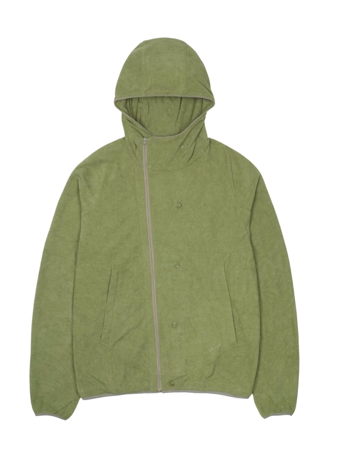 SANSANGEAR 산산기어 버튼 플리스 자켓 그린 상품이미지1