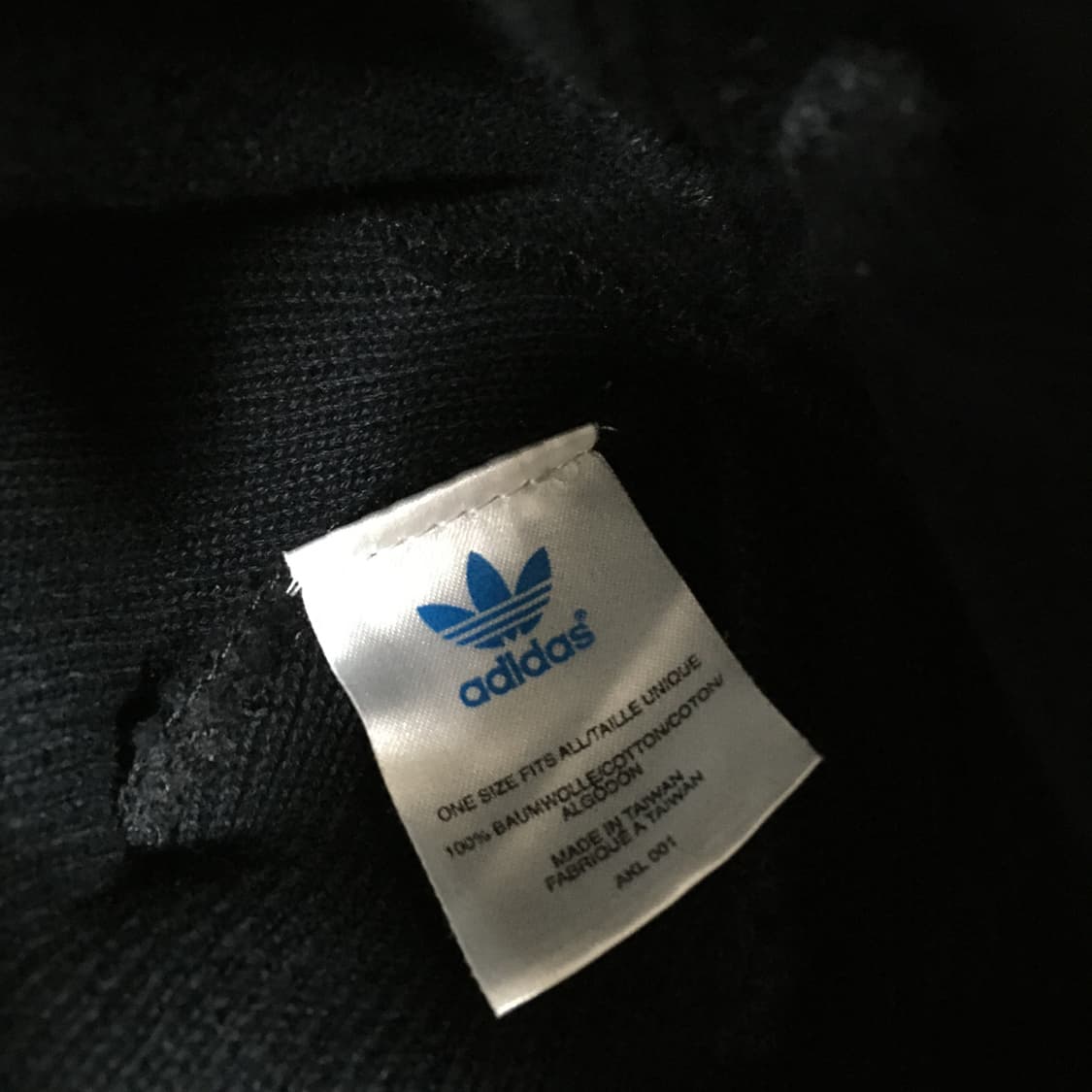 투티/A0 adidas original sport 비니 블랙 빈티지 자수 상품이미지5