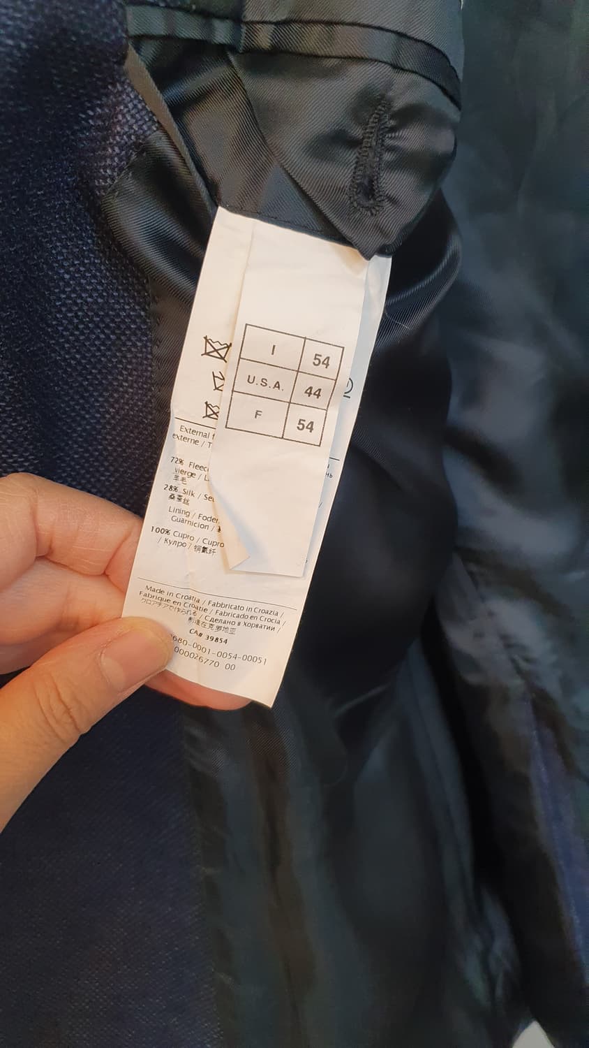 발렌티노  정장자켓54 상품이미지5