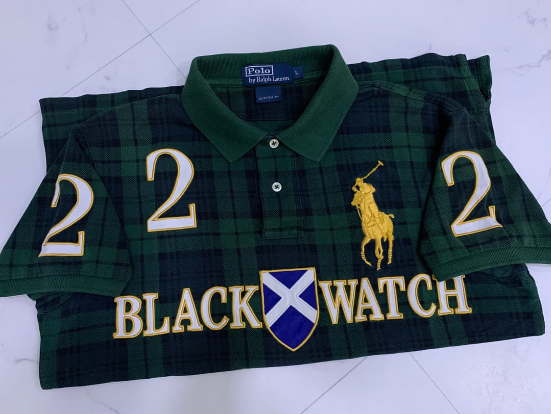 폴로 빅포니 블랙와치 타탄체크 상품이미지3