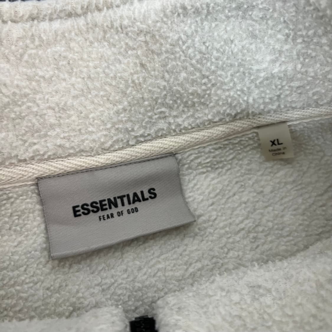 에센셜 20ss 폴라 플리스 하프집 스웨터 상품이미지4