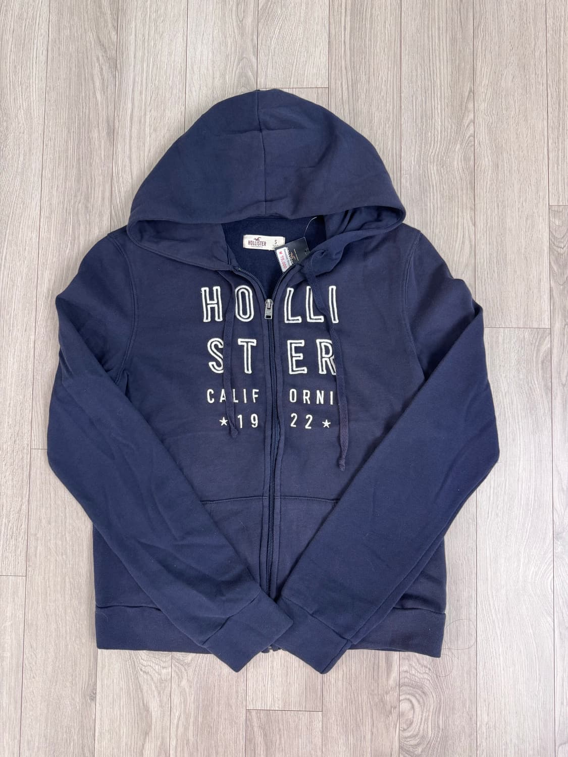 홀리스터 네이비 슬림핏 후드집업 상품이미지6