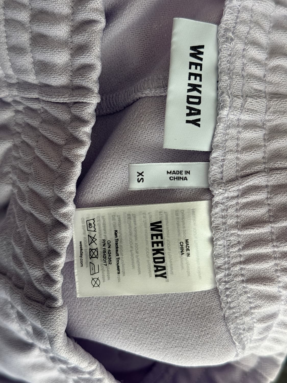 Weekday KEN TRACKSUIT PANTS / XS 상품이미지2