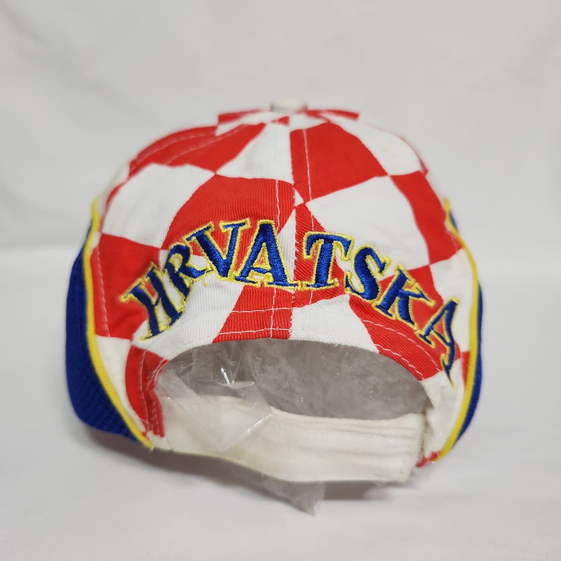 H926 [F] 크로아티아 체크 빈티지 캡 모자 상품이미지3