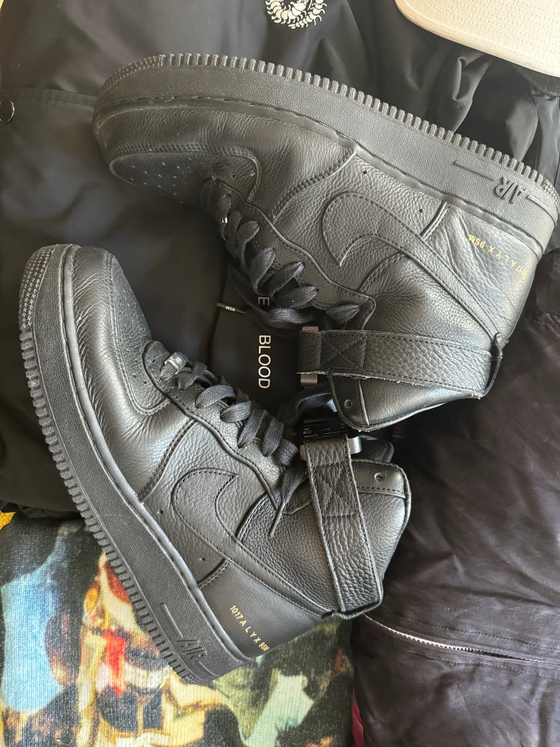 알릭스 에어포스1 올블랙 270 상품이미지1