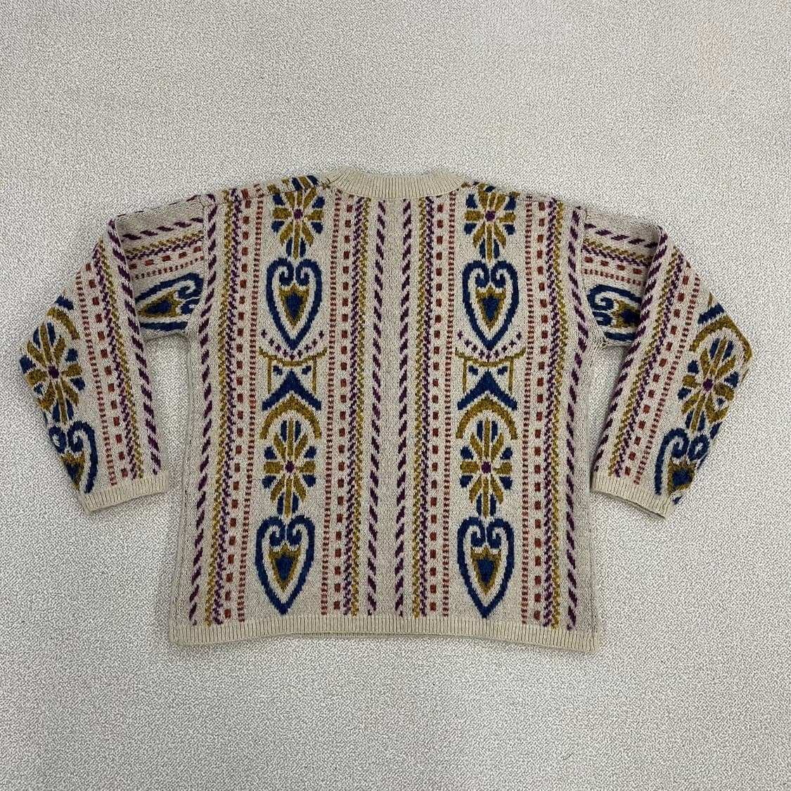 [실측확인] 빈티지 에스닉 패턴 니트 스웨터 0107M1 상품이미지2