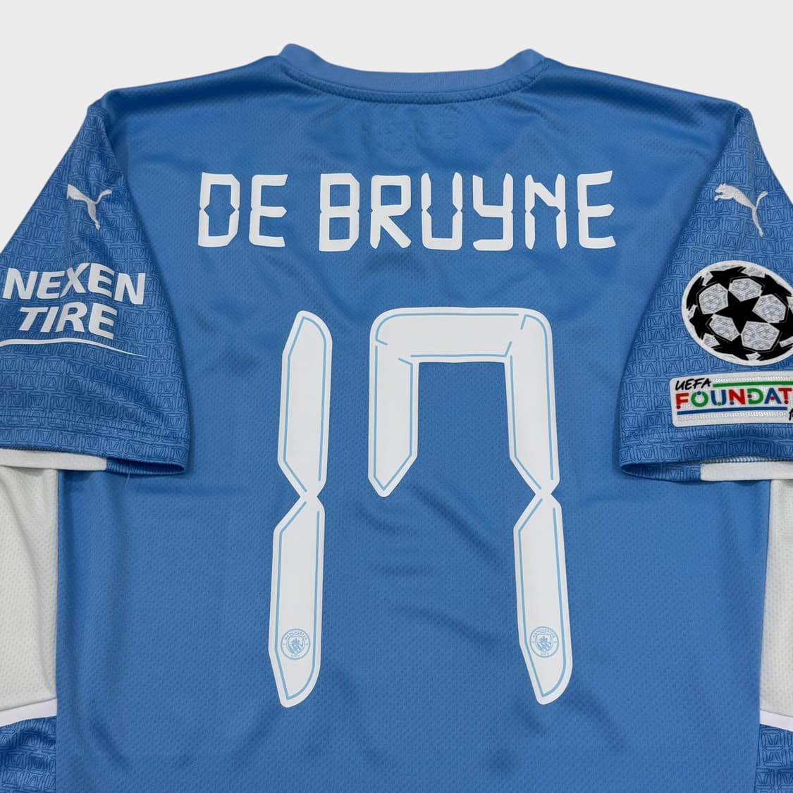 21-22 맨체스터 시티 홈 No.17 케빈 데브라위너 상품이미지7