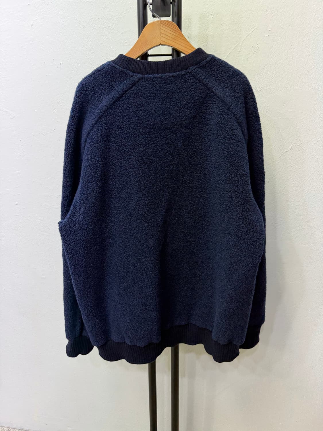 정품) 타임옴므 20ss 플리스 포켓 맨투맨 100 상품이미지4