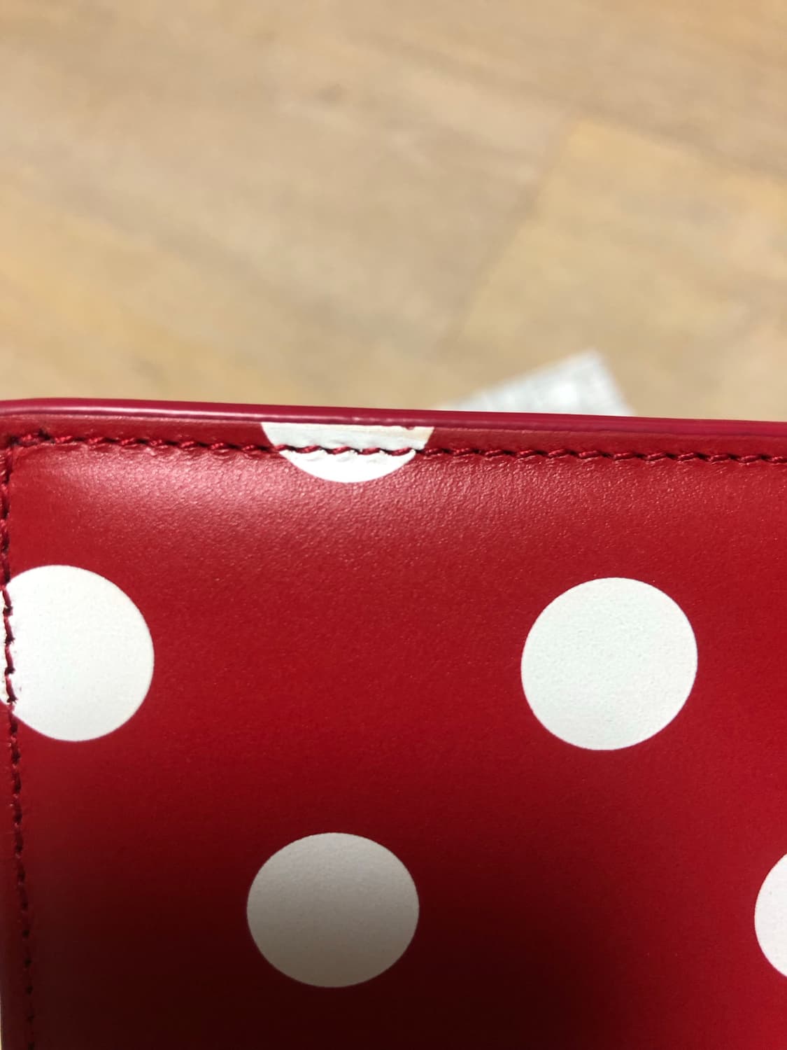 꼼데가르송 폴카 도트 반지갑 상품이미지5