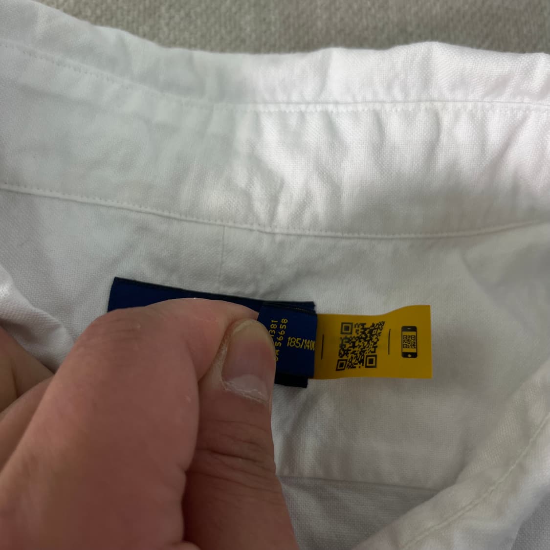 115 폴로랄프로렌 신형라벨 화이트 셔츠 상품이미지4