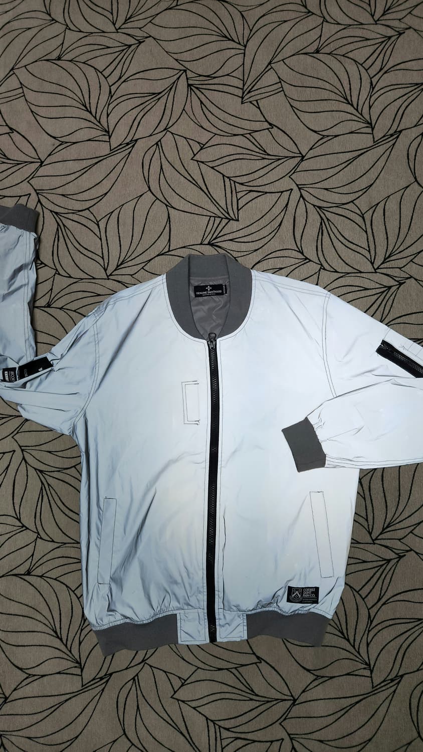 SAINTPAIN 실버 리플렉티브 ma-1 자켓 M사이즈 105추천 상품이미지7