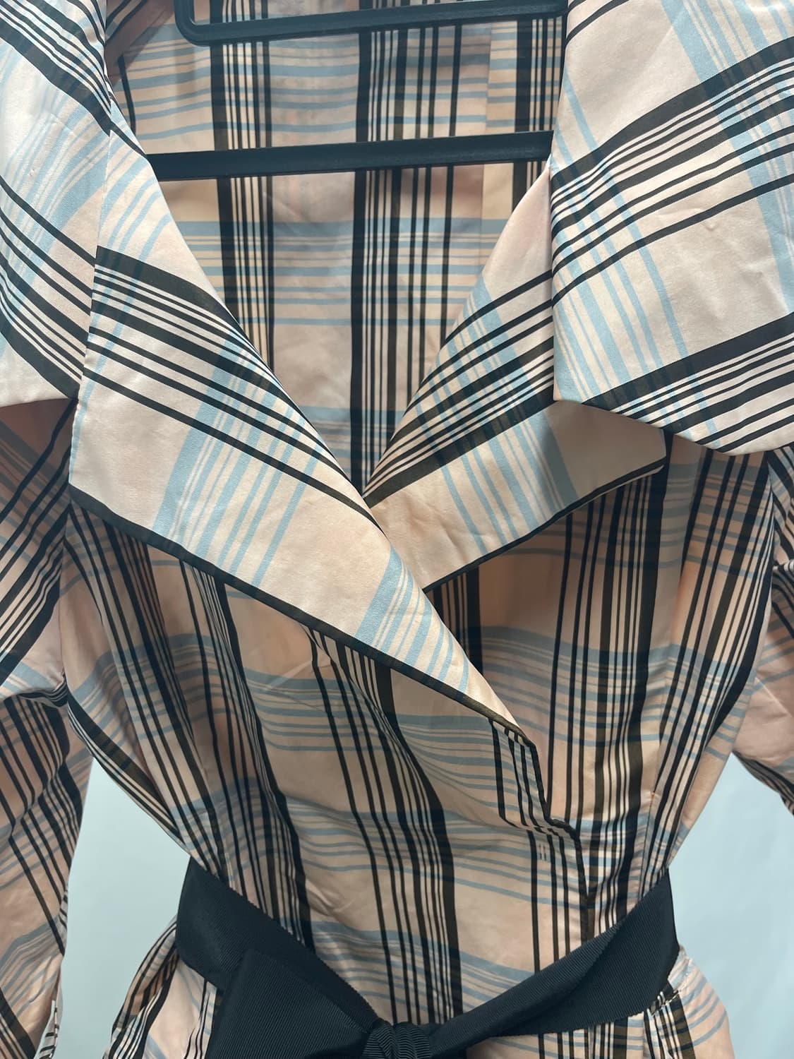 잇미샤 벨티드체크원피스형자켓 상품이미지3