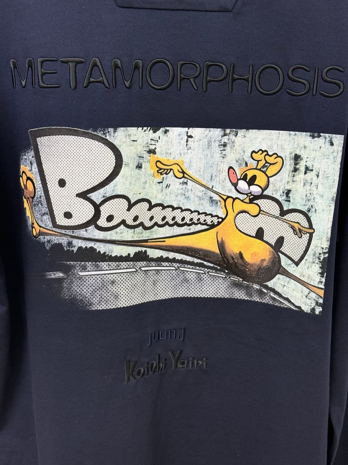 (26ss새상품)준지 YAIRI 루즈핏 롱슬리브 상품이미지3