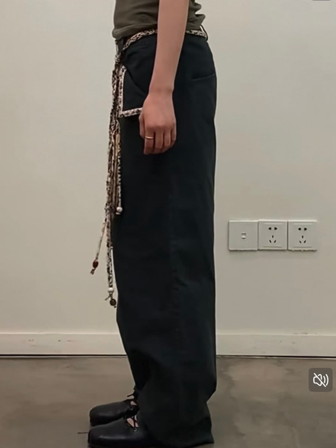 Neverseez 수제 짜임 매듭 벨트 상품이미지3