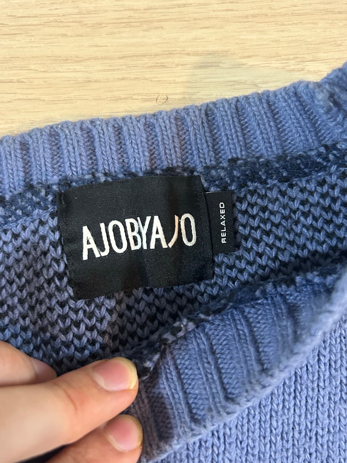 아조바이아조 니트 상품이미지4