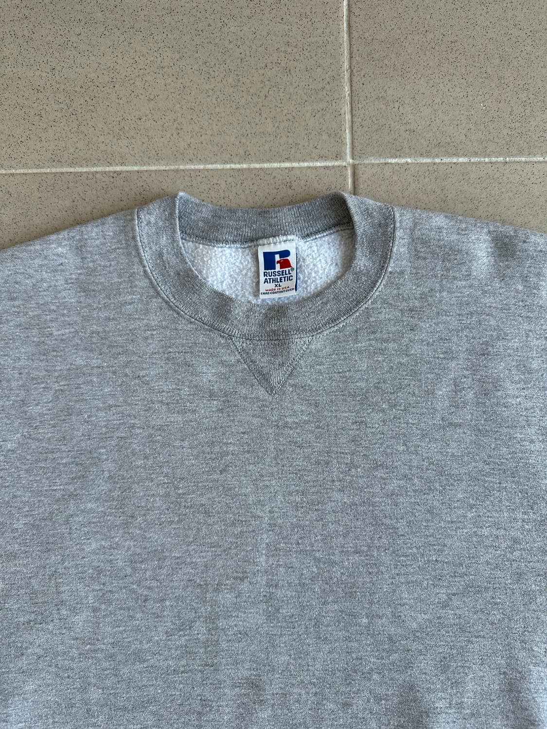 90s 빈티지 러셀 스웻셔츠 그레이 XL 상품이미지4