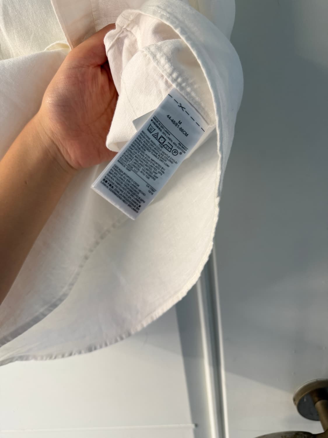 일본빈티지 갭 화이트 반팔셔츠 상품이미지6