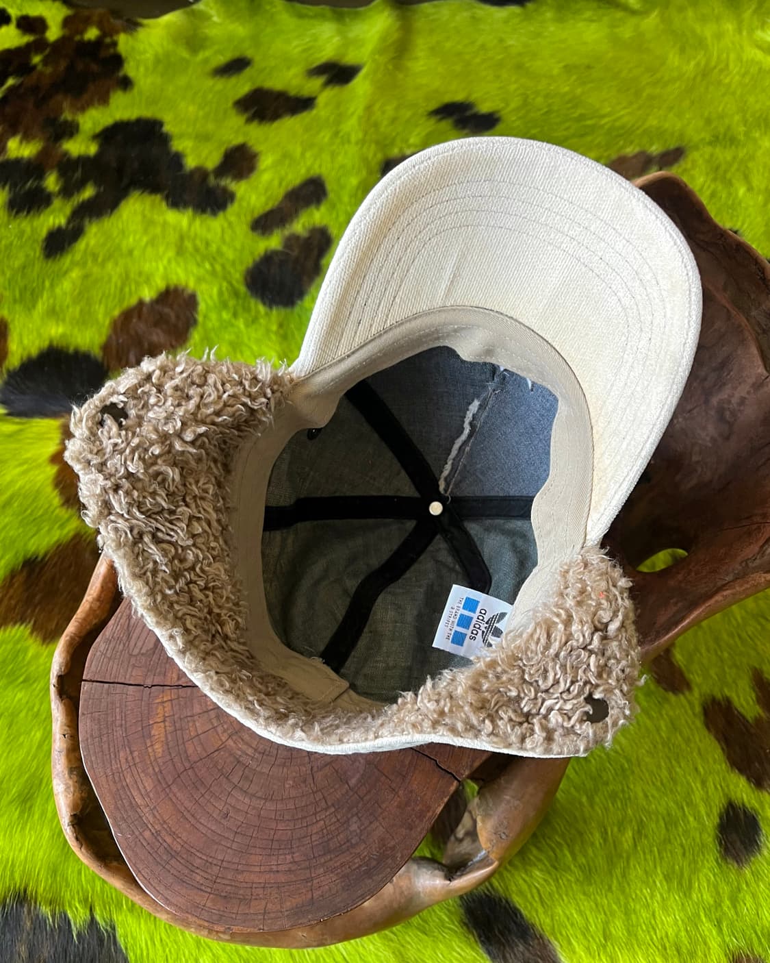 1980s Adidas Archive Fur Ear-Flap Cap 상품이미지9