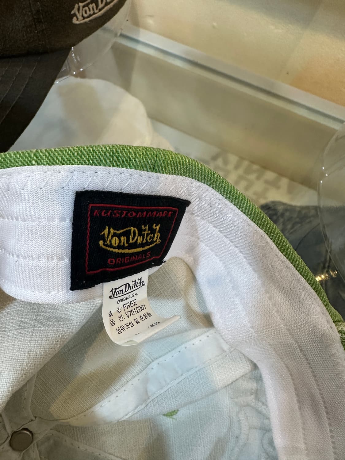 본더치 볼캡 그린 상품이미지4