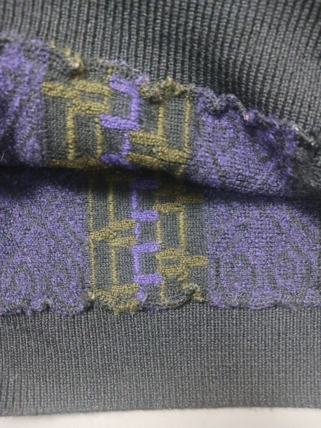 [L] 모딜리아니 이태리 빈티지 패턴 울 니트 상품이미지5