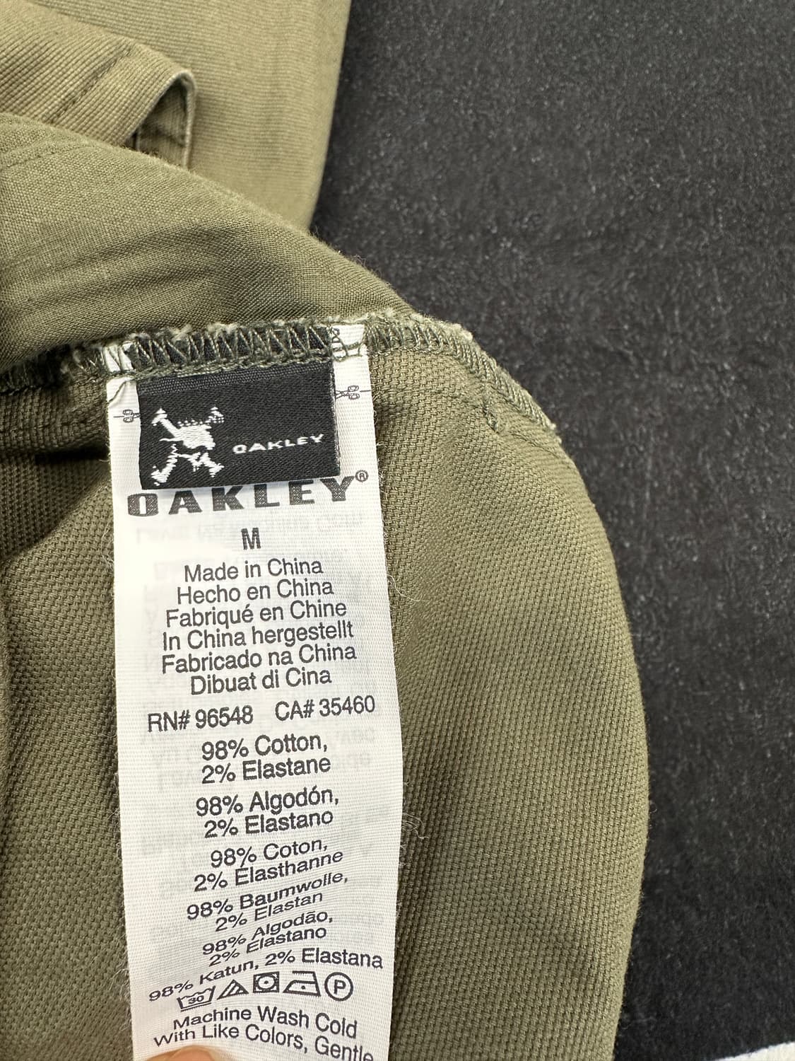 오클리 2way 워크 셔츠 자켓 카키 상품이미지6