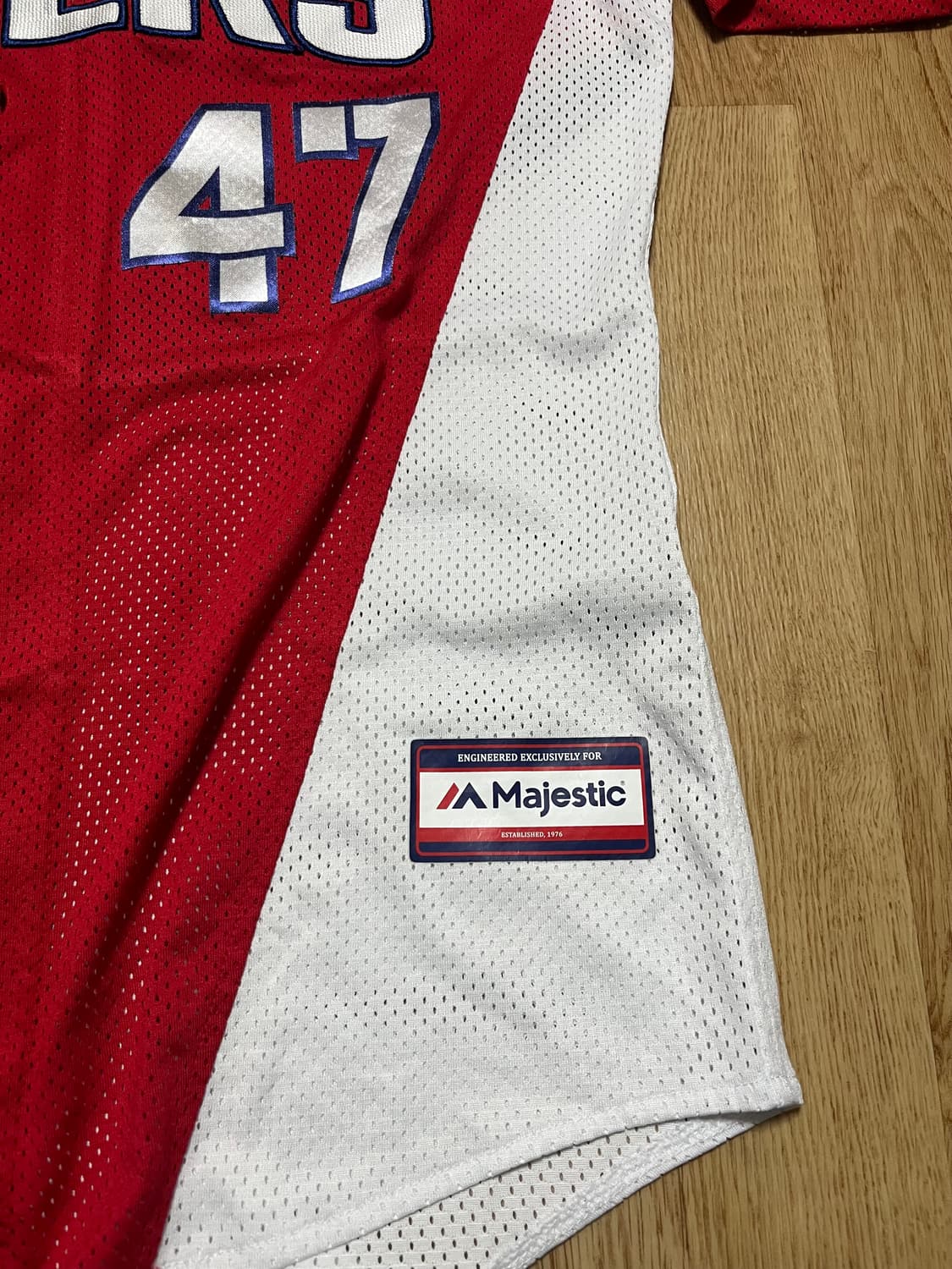 마제스틱 KIA 타이거즈 야구 나성범유니폼 상품이미지2