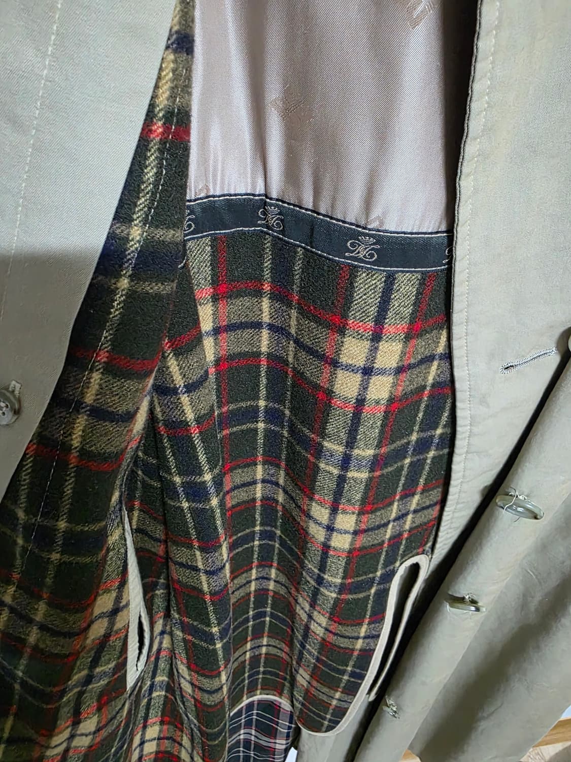 닥스 모직 안감 바바리 상품이미지8