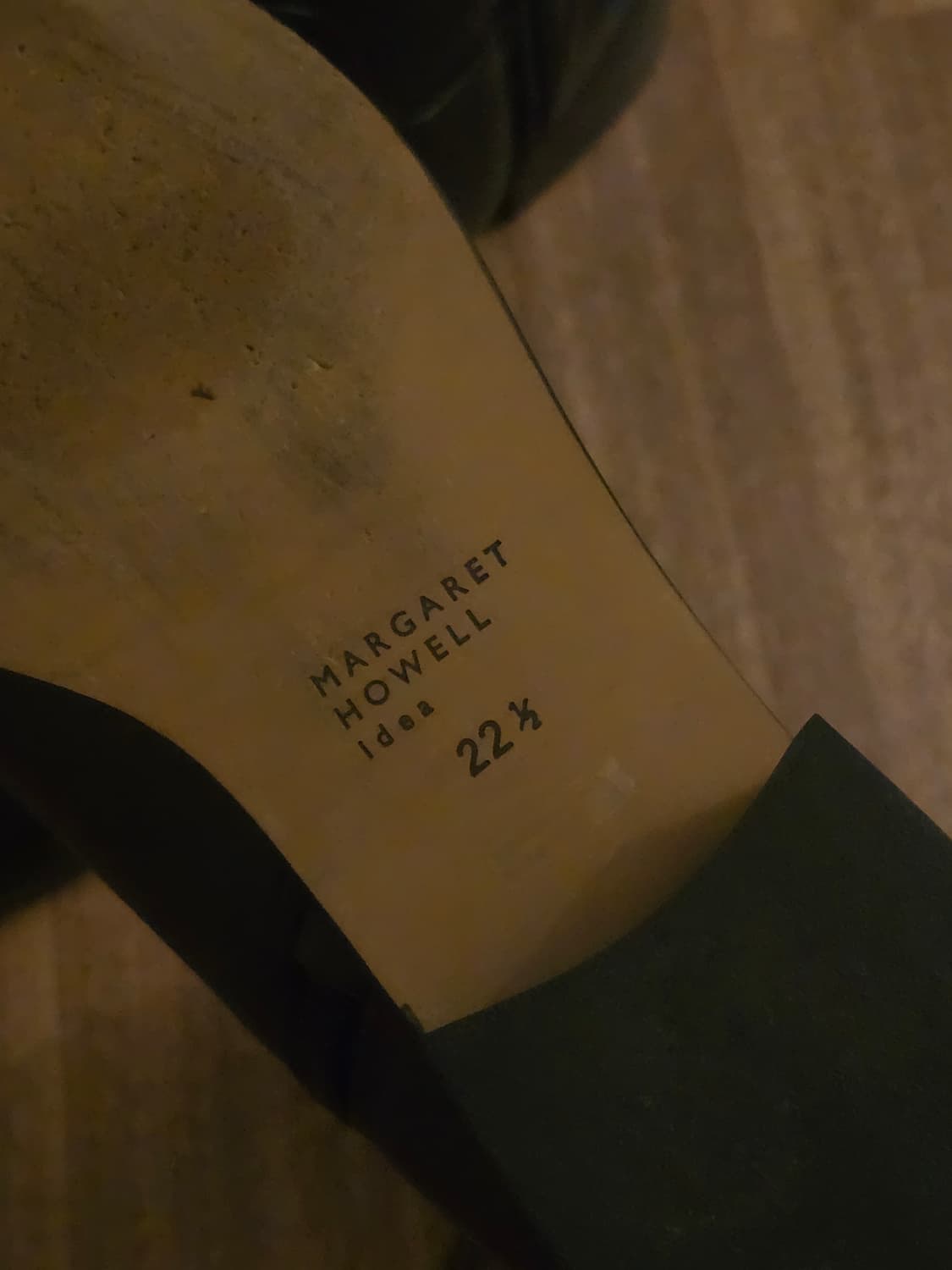 마가렛호웰 레더 앵클 부츠 225 상품이미지6