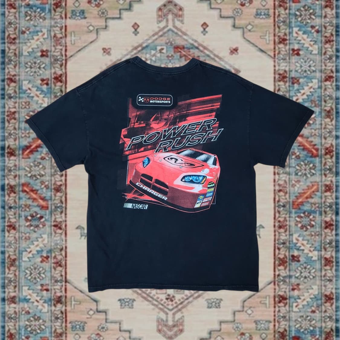00s 닷지 차저 NASCAR 레이싱 티셔츠 XL 상품이미지1