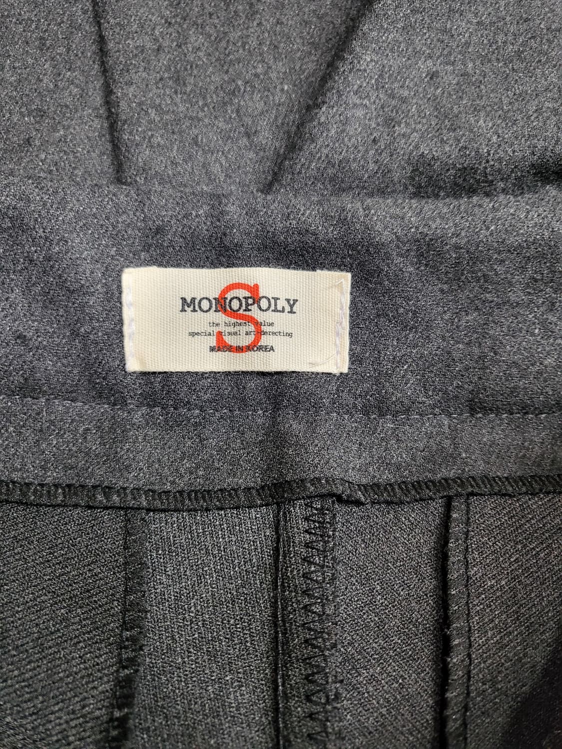 모노폴리 핀터  와이드 큐롯 팬츠(새상품) 상품이미지6