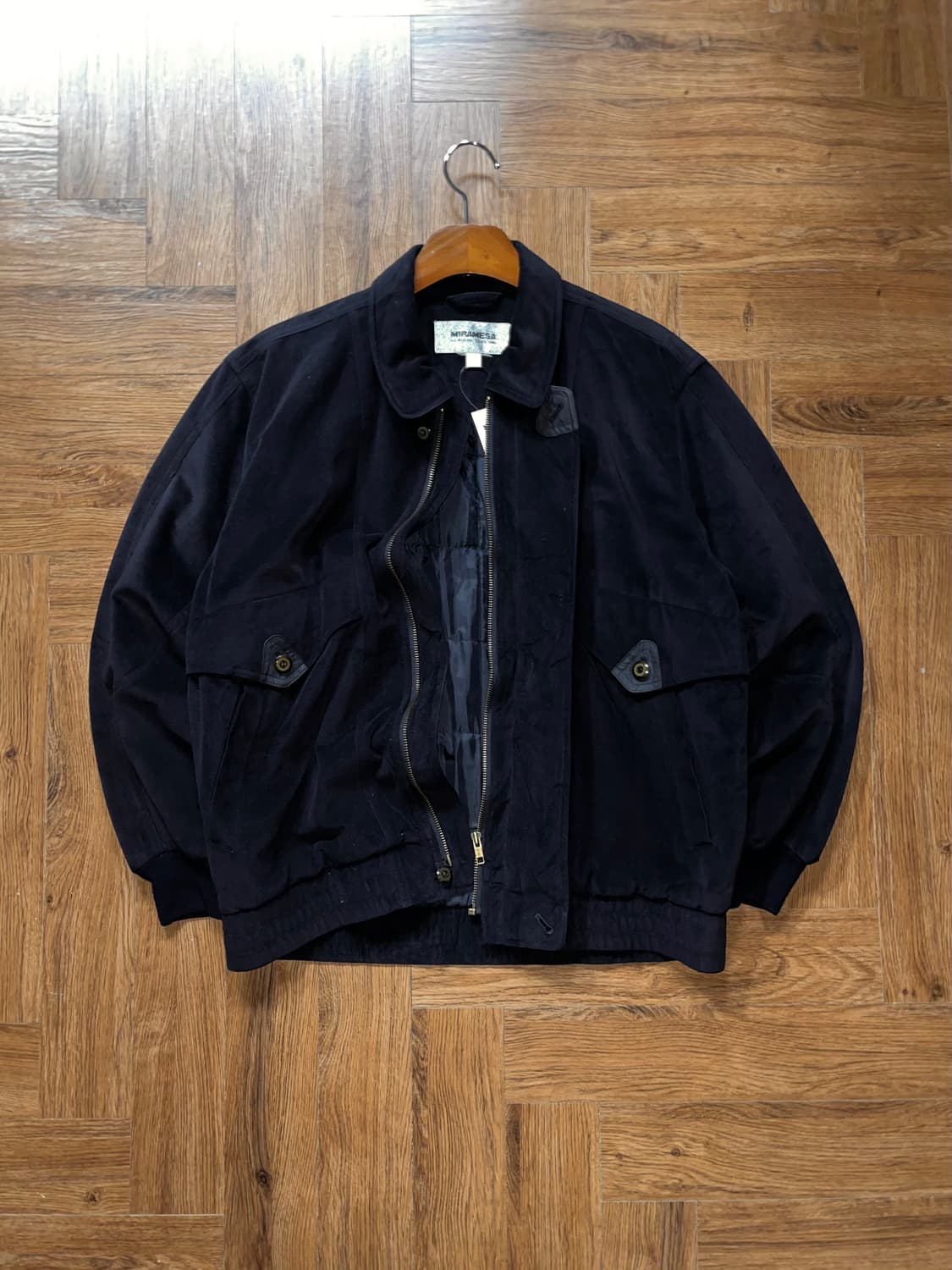 빈티지 디테일 봄버자켓 상품이미지4