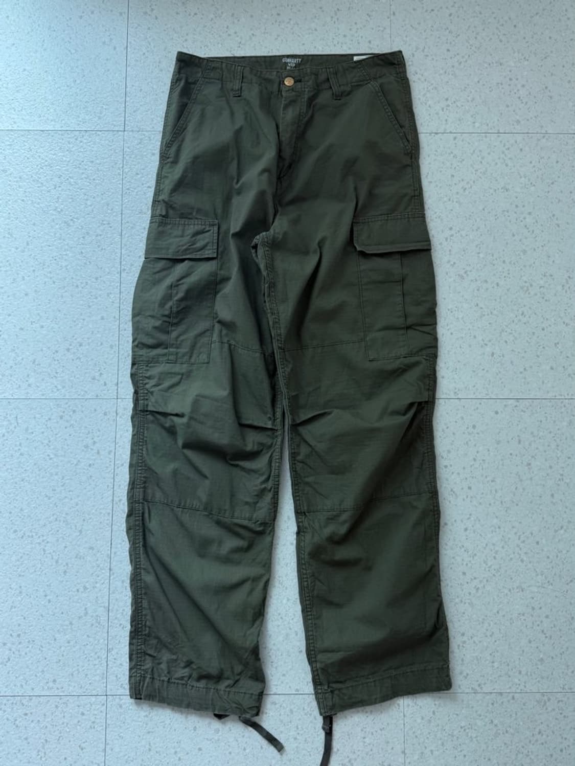 칼하트 wip 카키 카고팬츠 상품이미지5