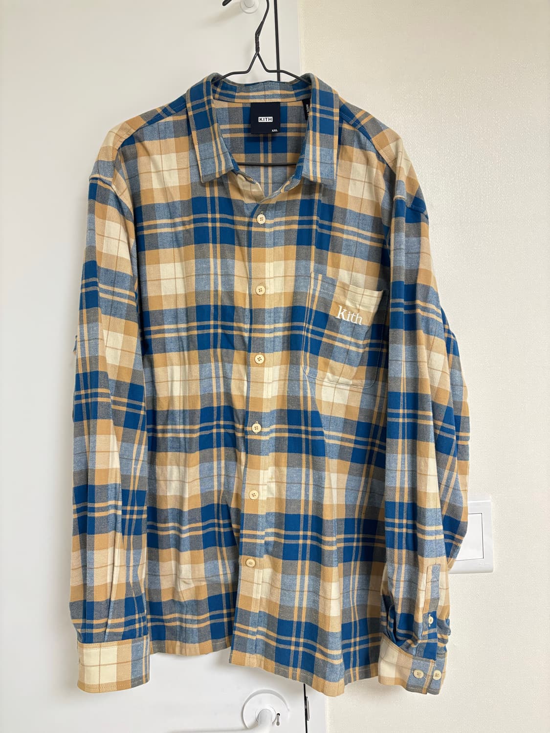 Kith 키쓰 플레이드 플란넬 체크 셔츠 상품이미지1