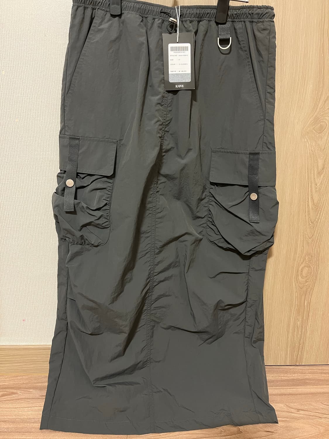 레이브 카고 스커트 새상품 상품이미지3