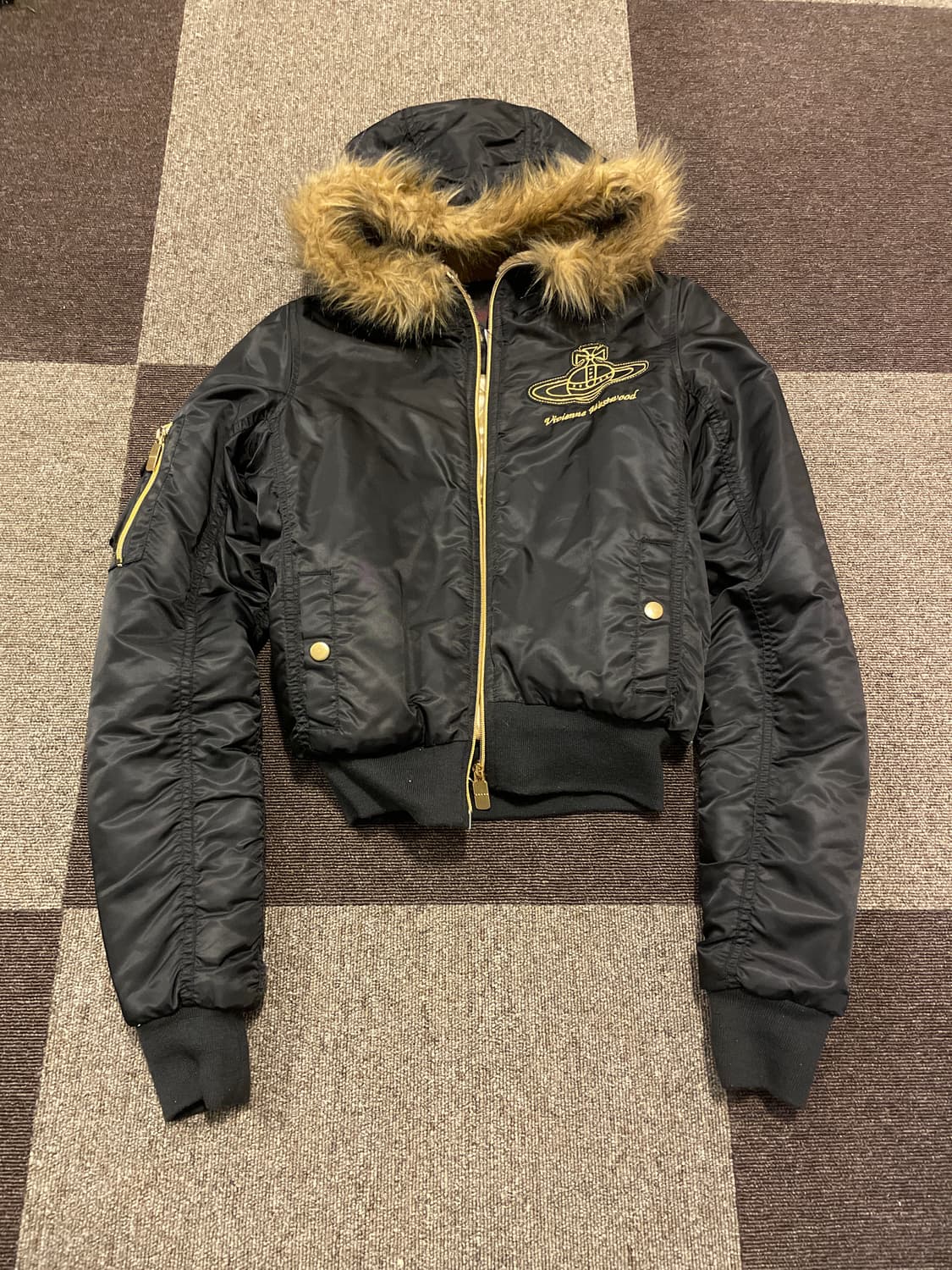 비비안 웨스트우드 퍼 다운 자켓  상품이미지1