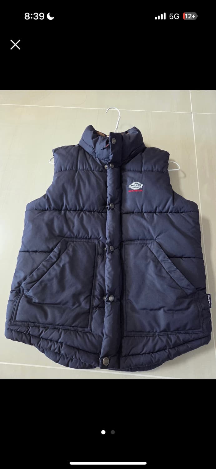 디키즈 패딩조끼 상품이미지1