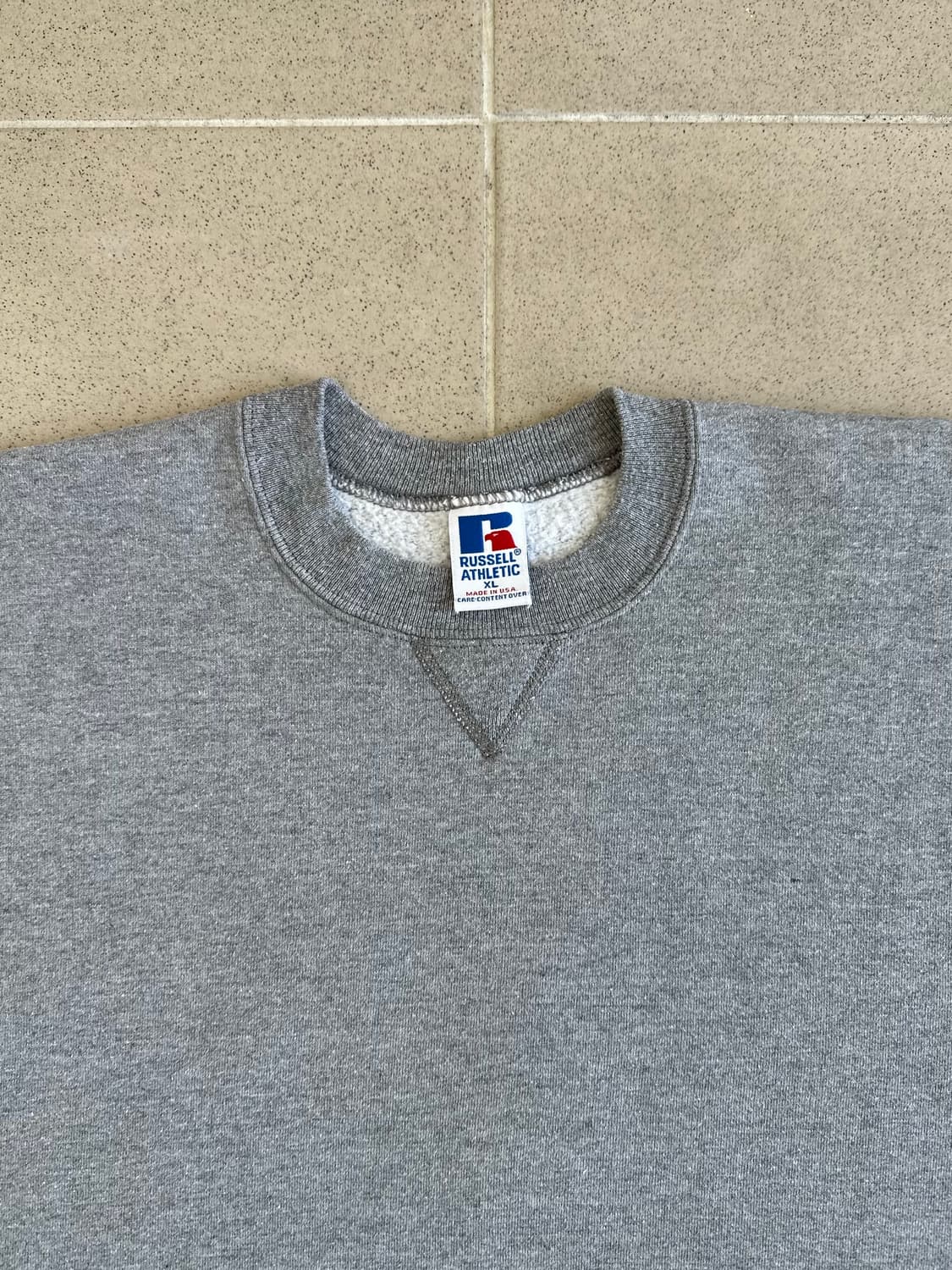 90s 빈티지 러셀 스웻셔츠 그레이 XL USA 상품이미지6