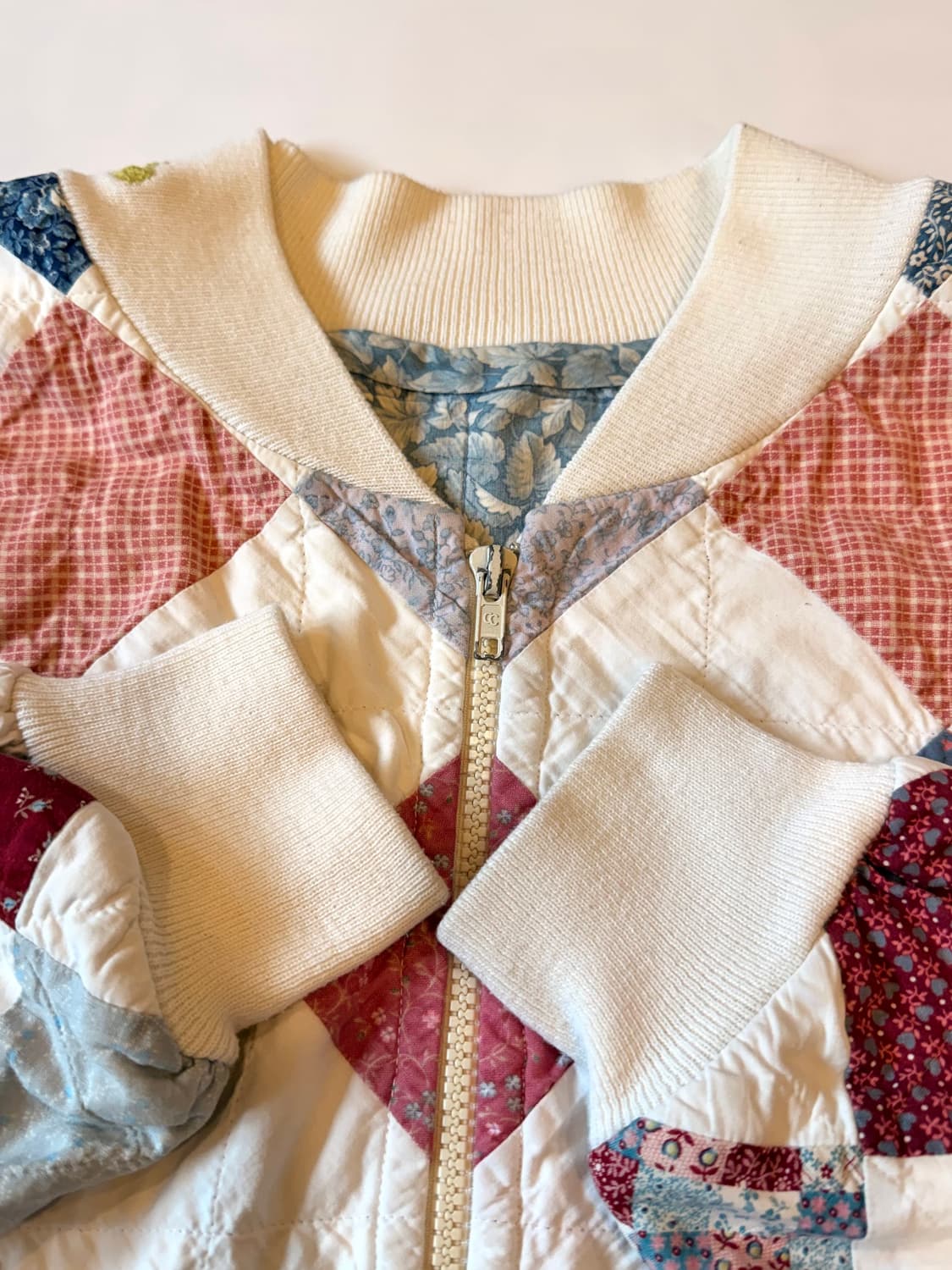 70’s Japan Vintage Handmade Patchwork 상품이미지4