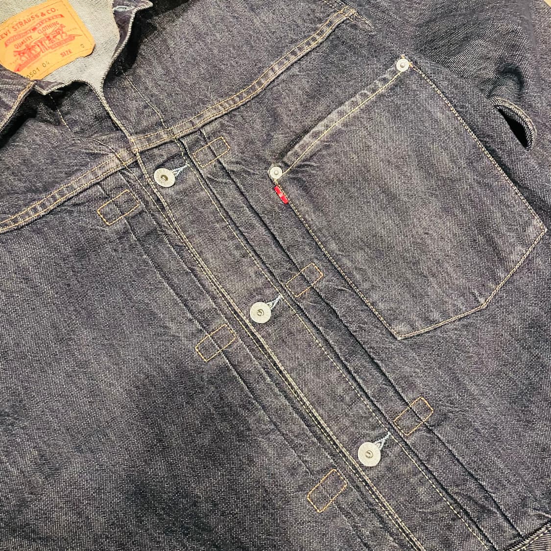 90s LEVI'S 70501 1st TYPE1 JK 상품이미지8