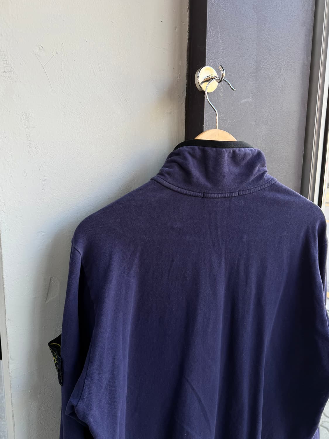 XL/ 스톤아일랜드 브러쉬드 오가닉 기모 하프집업 상품이미지9