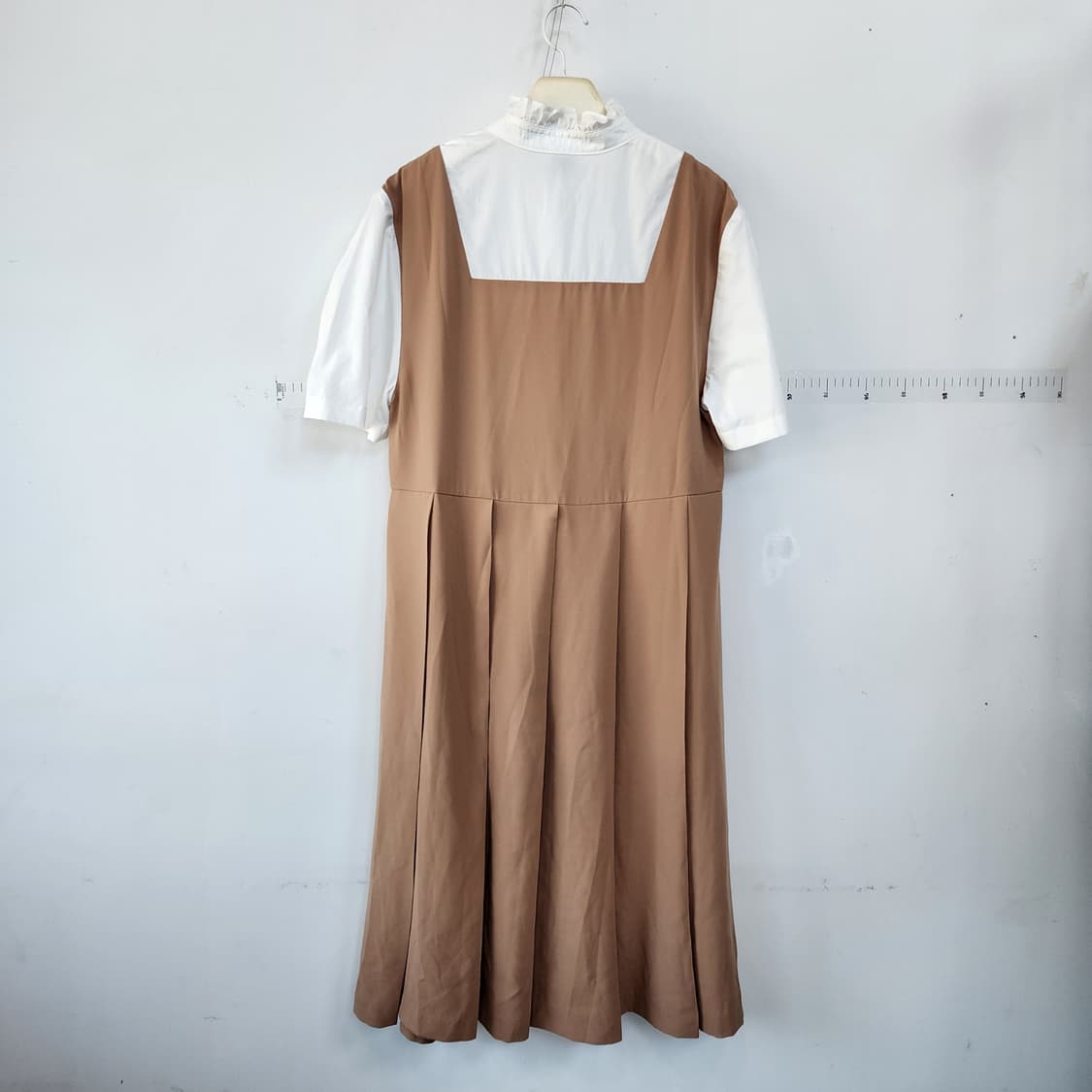 쥬시주디 반팔 프릴 카라 플리츠 원피스 상품이미지5